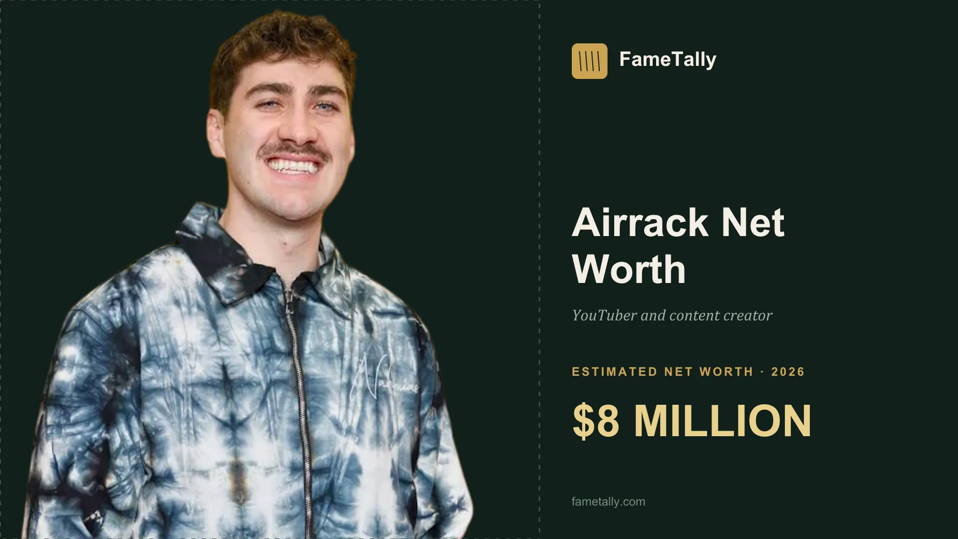 Airrack net worth 2026, YouTuber and content creator