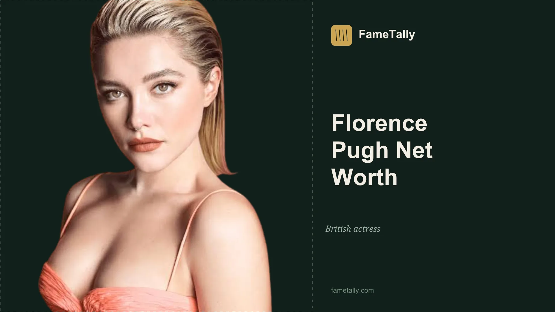 Florence Pugh net worth 2026, British actress