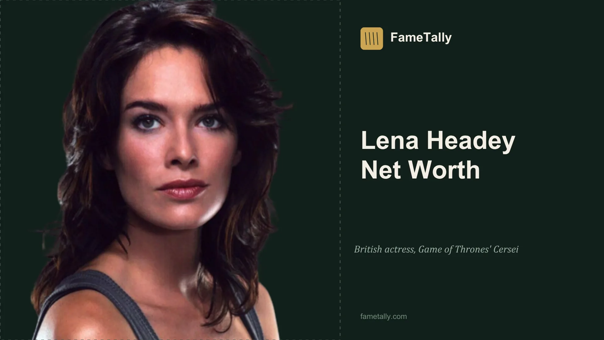 Lena Headey net worth 2026, Actress
