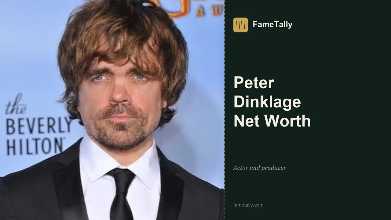 Peter Dinklage net worth 2026, Actor and producer