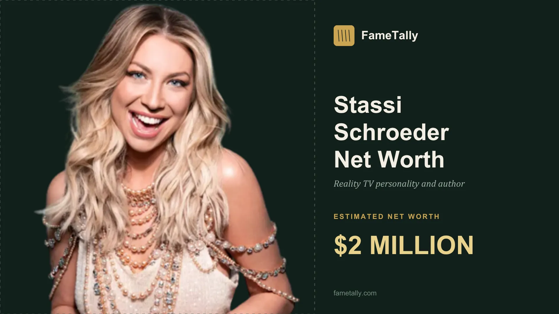Stassi Schroeder net worth 2026, Reality TV personality and author